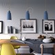 Pendant light bouteille couleur 220 V