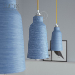 Suspension COPPA en céramique fait main couleur bleu cobalt