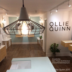 zoom sur une suspension béton chez ollie quinn