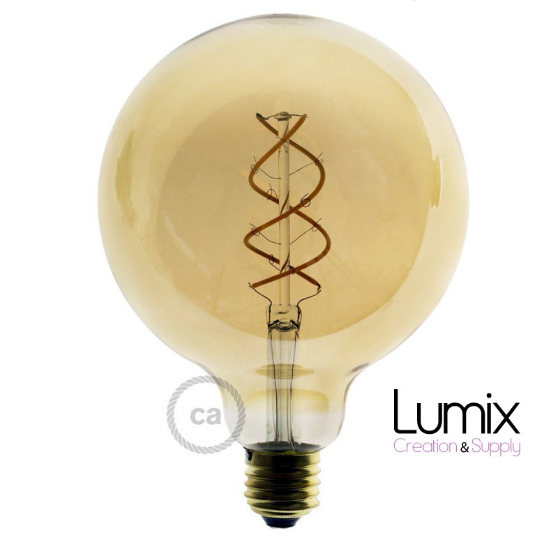 Ampoule LED Globe cristal à culot E12 puissance 1.5 watts en
