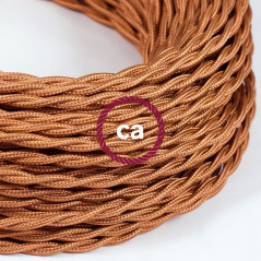 Câble textile torsadé Whiskey