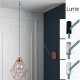 Suspension simple 1 sortie pour abat-jour - câble textile noir