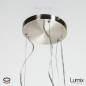Suspension abat-jour cylindre XXL Revêtement Rose Antique