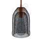 Suspension Ghost cage métal personnalisable