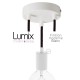 Suspension 3 lampes style moderne CUIVRE sur-mesure