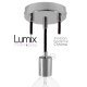 Pendant light 3 lampes style moderne CUIVRE sur-mesure