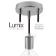 Suspension 3 lampes style moderne CUIVRE sur-mesure