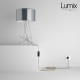 Lampe baladeuse câble textile en Lin souple couleur naturelle