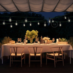 Guirlande lumineuse sur-mesure pour l'intérieur ou l'extérieur