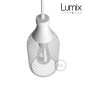 Suspension cage bouteille 1 lampe personnalisée