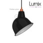 Suspension Broadway en métal émail noir Suspension Broadway en métal émail noir