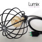 Lampe baladeuse cage métal DROP à poser ou à suspendre