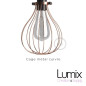 Lampe baladeuse cage métal DROP à poser ou à suspendre
