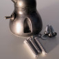 Applique lampe Jieldé - Rare bleu d'origine encore visible sur le globe