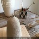 Complete suspension with ceramic shade and textile cable