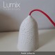 Complete suspension with ceramic shade and textile cable