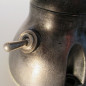 Applique lampe Jieldé - Rare bleu d'origine encore visible sur le globe