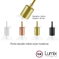 Suspension multiple rosace XXL 5 lampes