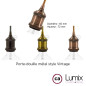 Suspension multiple rosace XXL 5 lampes prestige