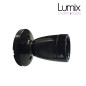 Mini Lampe Porcelaine noire en plafonnier ou en applique murale