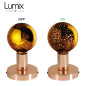 Ampoule décorative Globe COSMOS GOLD 3D - G95/G125-E27-4 WATTS