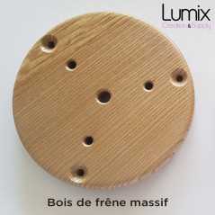 Support Lampe Jielde frêne massif