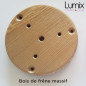 Support mural pour applique lampe Jieldé - 4 essences de bois massif aux choix