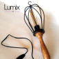 Lampe baladeuse manche bois douille E27 Lampe baladeuse manche bois douille E27