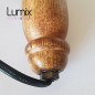 Lampe baladeuse manche bois douille E27 Lampe baladeuse manche bois douille E27