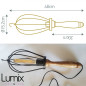 Lampe baladeuse manche bois douille E27 Lampe baladeuse manche bois douille E27