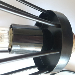 Lampe baladeuse manche bois douille E27