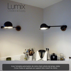 Applique Jielde sur support Lumix
