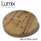 Support mural pour applique lampe Jieldé - 4 essences de bois massif aux choix
