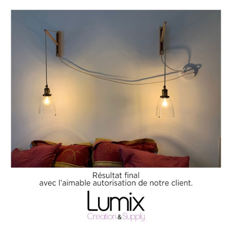 Commande PRIVÉE - SUSPENSION DOUBLE sur mesure