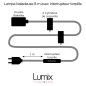 COMMANDE PRIVÉE - Lampe baladeuse grande longueur 8 Mètres douille bakélite et interrupteur torpille