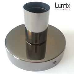 Lampe plafonnier ou en applique murale - Couleur métal Perle Noire