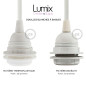 Lampe baladeuse câble textile souple Lilas effet soie Lampe baladeuse câble textile souple Lilas effet soie