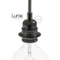 Suspension céramique COPPA forme cloche couleur effet ciment fait main Suspension céramique COPPA forme cloche couleur effet ciment fait main
