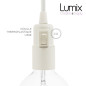 Lampe baladeuse câble textile LIN ANTHRACITE, douille thermoplastique avec interrupteur intégré Lampe baladeuse câble textile LIN ANTHRACITE, douille thermoplastique avec interrupteur intégré