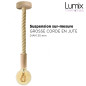 Suspension grosse corde 30 mm en jute Suspension grosse corde 30 mm en jute