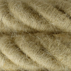 Suspension grosse corde 30 mm en jute
