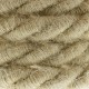 Suspension grosse corde 30 mm en jute