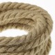 Suspension grosse corde 30 mm en jute