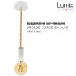 Suspension grosse corde 16 mm en jute Suspension grosse corde 16 mm en jute