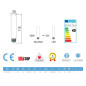 Ampoule LED tubulaire 5W E14 Claire Dimmable Ampoule LED tubulaire 5W E14 Claire Dimmable
