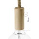 Pendant light grosse corde 30 mm en jute