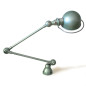 Lampe Jielde 2 bras vert clair industrie