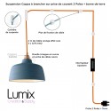Pendant light Coppa cloche