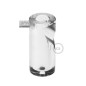 Cylindre de suspente de câble plastique transparent