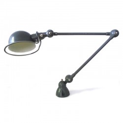 Lampe Jielde 2 bras vert clair industrie